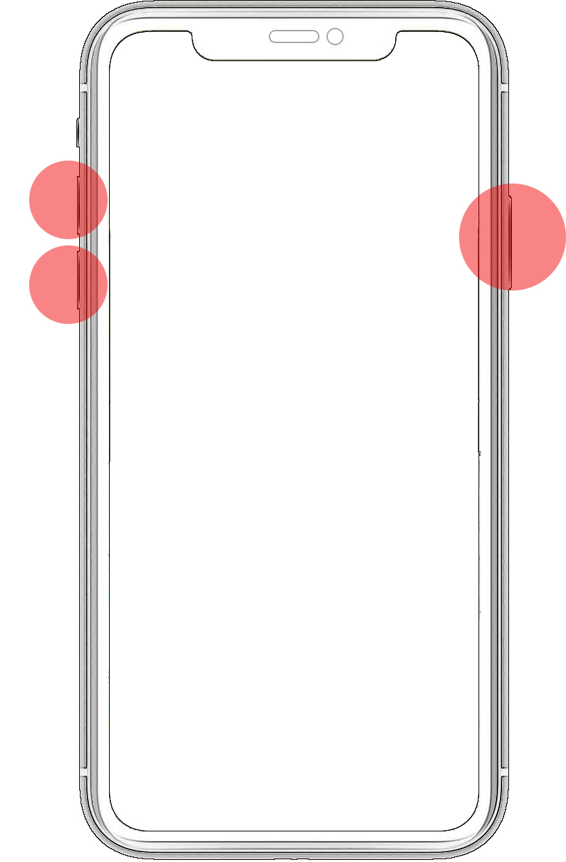 iPhone8(X/XR/XS/11/12/13) などのリカバリーモード操作方法
