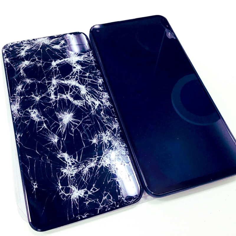 Pixel5a(5G)の画面割れをディスプレイ交換でこんなにキレイに!