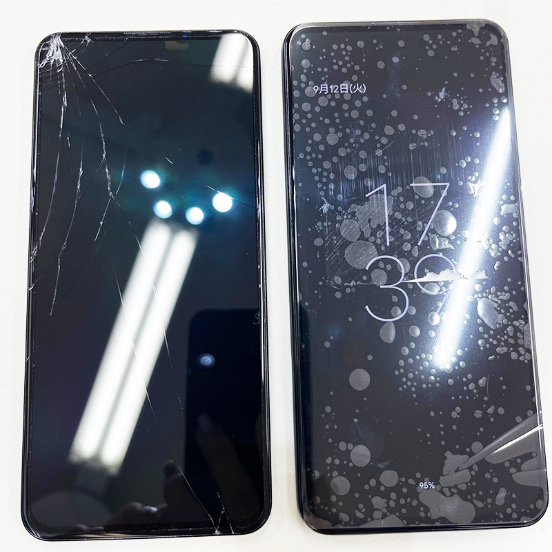 Google Pixel 5a(5G)の画面割れをディスプレイ交換できれいに!